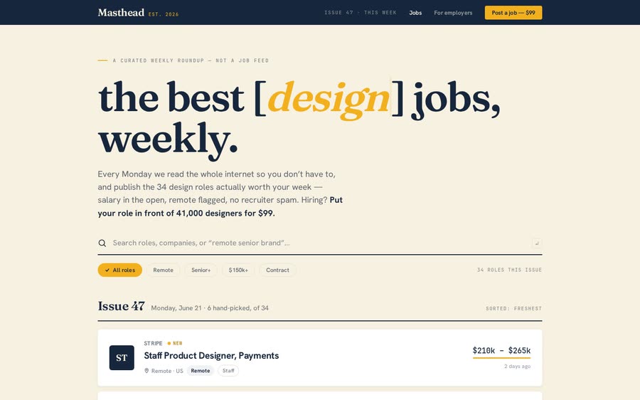 Masthead